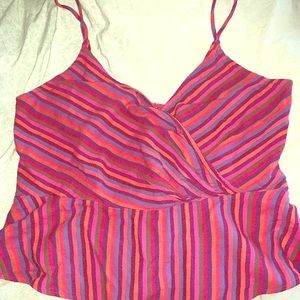 Peplum tank top